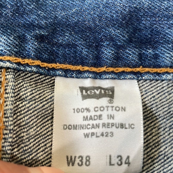 LEVI STRAUSS & CO 501 Blue jeans - Picture 5 of 6